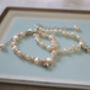 Girl's Freshwater Pearl Bracelet With Silver Star, thumbnail 3 of 5