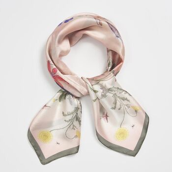 Ivory High Tea Narrative Square Scarf, 2 of 6