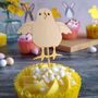 Easter Chick Cupcake Toppers, thumbnail 4 of 12