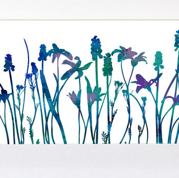 Watercolour Flower Mix Number Six, Giclee Print, 3 of 5