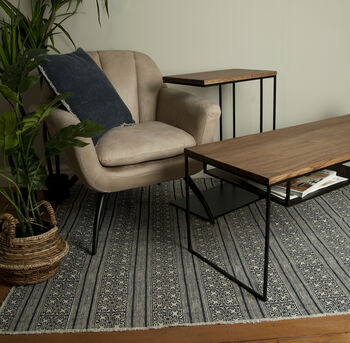Selby Slim Coffee Table And Over Arm Lamp Table, 3 of 10