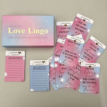 100 Love Lingo Cards, 2 of 3
