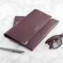 Personalised Luxury Leather Travel Organiser, thumbnail 6 of 12