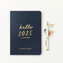 Personalised Hello 2025 Weekly Diary, thumbnail 2 of 10