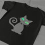 Cat Glow In The Dark T Shirt, thumbnail 1 of 2