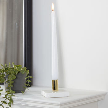 Marble And Metal Candle Holder, 2 of 9