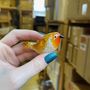 Hand Blown Glass Robin Decoration, thumbnail 1 of 3