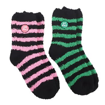 Good Witch And Bad Witch Fluffy Socks Gift Set, 3 of 3