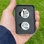 Personalised Golf Ball Marker Hat Clip And Markers, thumbnail 1 of 4