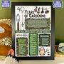 40 Years Of Gardening 40th Birthday Gift Print, thumbnail 3 of 5