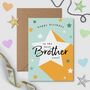 Rockstar Brother Birthday Card, thumbnail 1 of 2