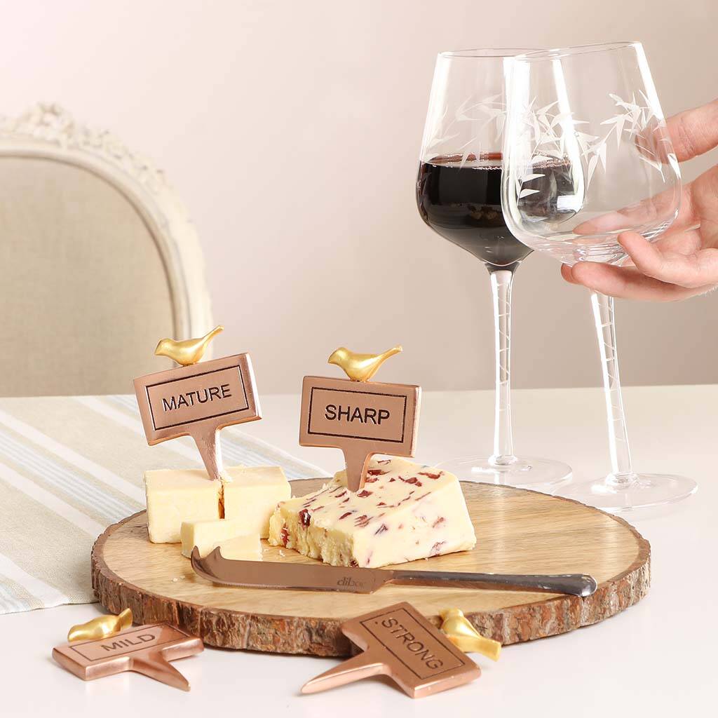 Luxury Cheese And Wine Night In Gift Set By Dibor