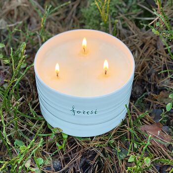 Forest Extra Large Soy Candle, 3 of 4
