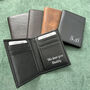 Personalised Leather Wallet, Anniversary Gift, thumbnail 2 of 12