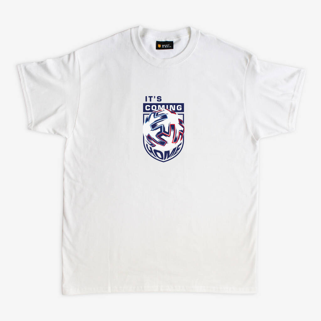 It's Coming Home Badge England T Shirt 