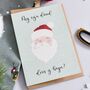 “Pwy Sy’n Dwad Dros Y Bryn?” Welsh Christmas Card, thumbnail 1 of 7