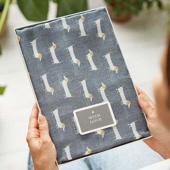 Sausage Dog Print Scarf, 2 of 7