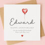 Personalised Balloon Anniversary Card For Husband, thumbnail 1 of 6
