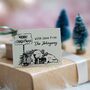 Christmas Personalised Rubber Stamp, thumbnail 1 of 6