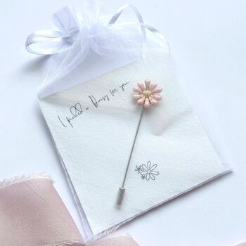 Colourful Daisy Lapel Pin, 10 of 12