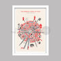 Arsenal Wheel Of Fame Poster Print, thumbnail 6 of 6