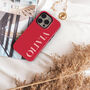 Blush Personalised Name Phone Case, thumbnail 1 of 9