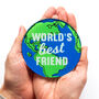 'World's Best Friend' Coaster, thumbnail 4 of 4