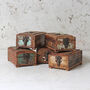 Vintage Style Fold Out Box, thumbnail 3 of 9