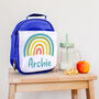 Children's Personalised Insulated Rainbow Lunch Bag, thumbnail 3 of 3
