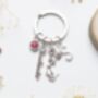 Cheerleader Personalised Keyring Cheerdance, thumbnail 5 of 7
