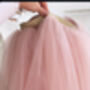Blush Pink Fluffy Tutu Skirt, thumbnail 5 of 6