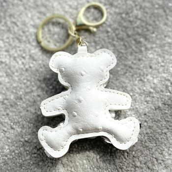 Teddy Bear Key Ring, Bag Charm, 2 of 4