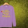 'Little Miss Christmas' Glittery Girls Christmas Jumper Sweatshirt, thumbnail 4 of 12