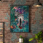 Custom Set Of Three Jungle Tropical Animal Art Prints, thumbnail 9 of 10