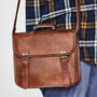Personalised Leather Crossbody Bag, thumbnail 1 of 2