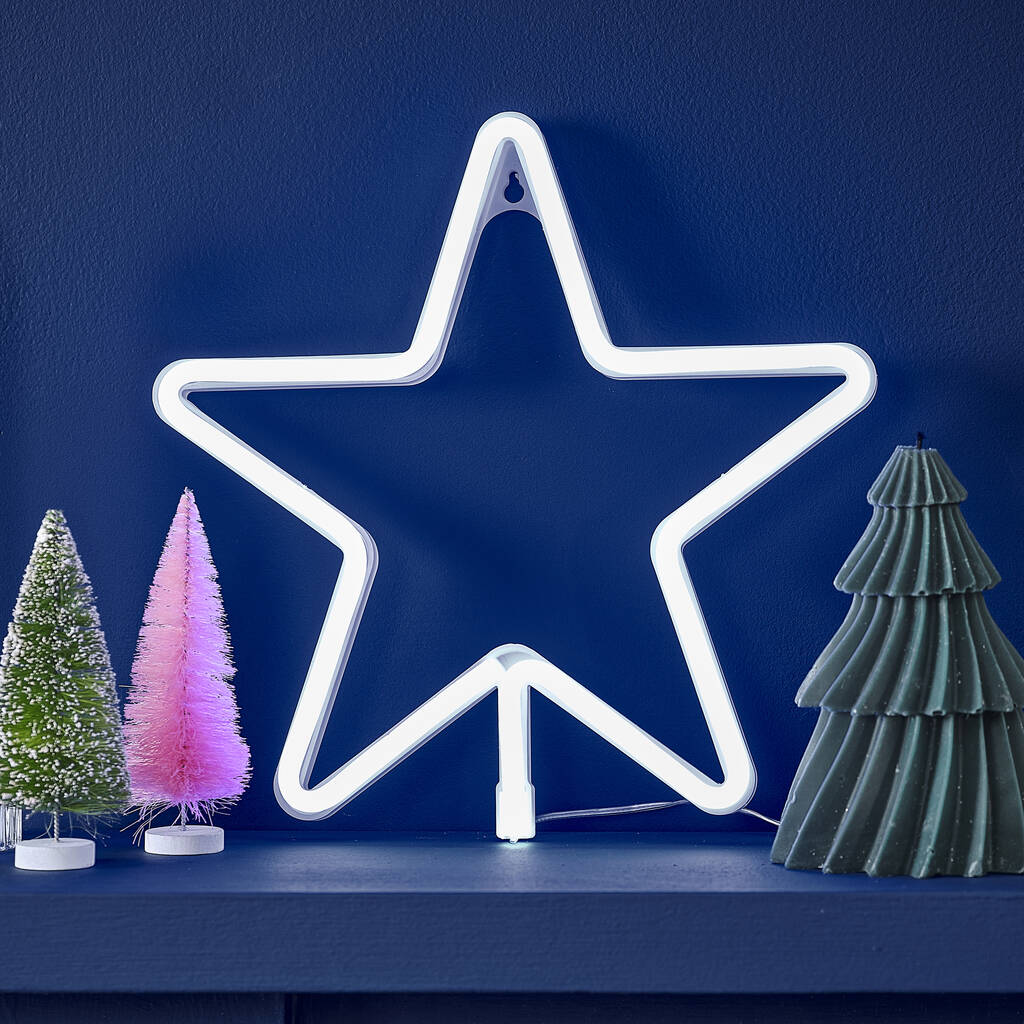 Large light online up christmas stars