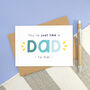 Like A Dad To Me Card, thumbnail 2 of 3