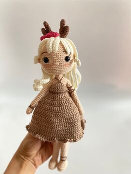 Special Handmade Crochet Doll, 10 of 12