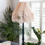 Viscose Luxe Reclaimed Scallop Lampshade, thumbnail 1 of 7