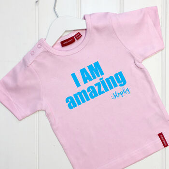 Personalised I Am T Shirt, 2 of 9