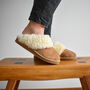 Luxury Sheepskin Slip On Slippers Lola, thumbnail 1 of 5