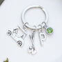 Personalised Golf Keyring Golfing Gift, thumbnail 1 of 9