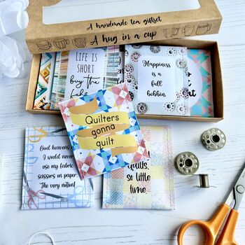 Quilter Gifts: Tea Gift Set For Quilters, 10 of 12