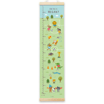 Personalised Football Height Chart, 2 of 6