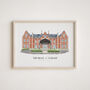 Wedding Day Gift Save The Date Venue Portrait Drawing, thumbnail 7 of 12