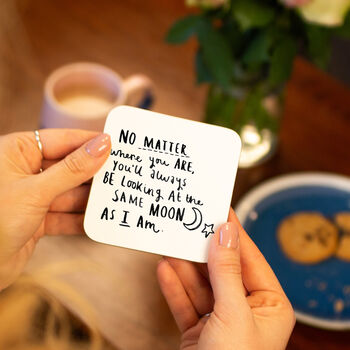 'Always Looking At The Same Moon' Long Distance Coaster, 2 of 5