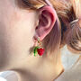 Eden's Berry Earrings, thumbnail 7 of 8