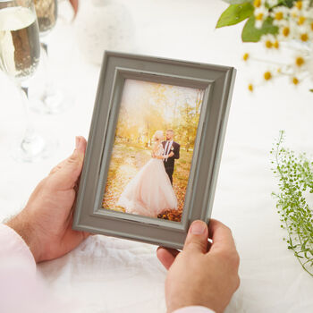 Personalised Wedding Or Anniversary Gift Photo Frame, 3 of 9