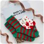 Daddy And Me Christmas Socks Gift, 0 6m, Four Designs, thumbnail 4 of 6
