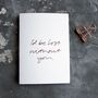 'I'd Be Lost Without You' Rose Gold Foil Card, thumbnail 2 of 3
